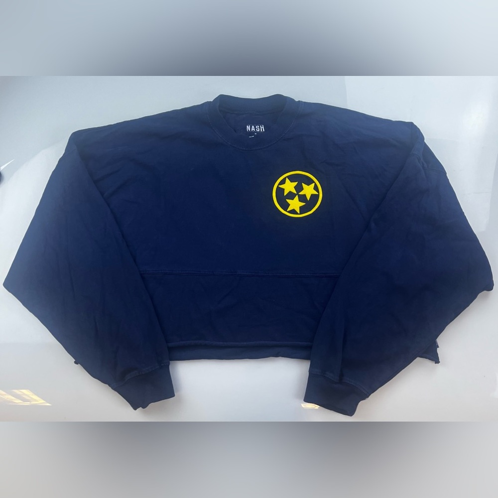 Nash by Spirit Jersey Nashville 7 Crop Sweater S76-6